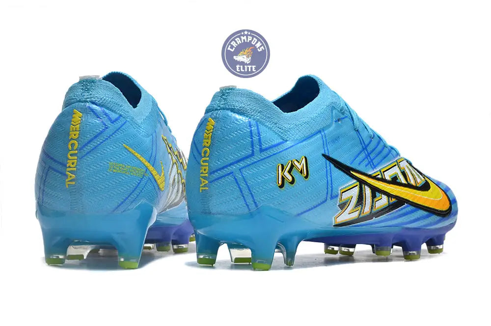 Air Zoom Mercurial Vapor 15 Academy AG Mbappé Personal Edition - Bleu/Blanc