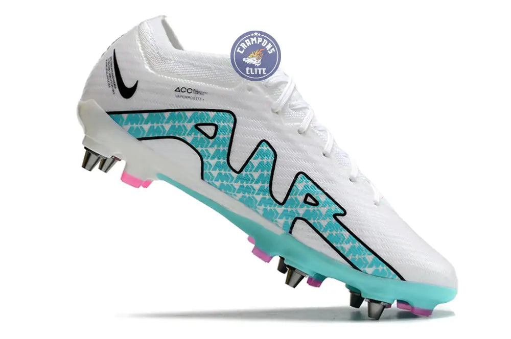 Image of Air Zoom Mercurial Vapor 15 Academy Anticlog SG Blast - Blanc/Bleu Turquoise/Rose