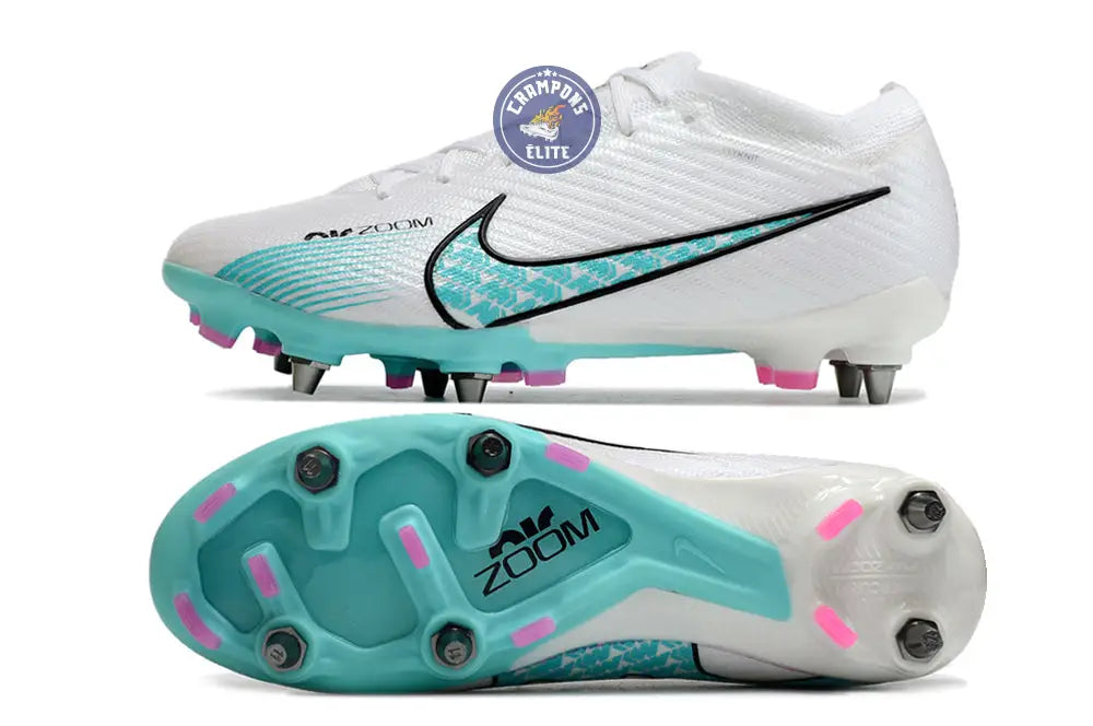 Image of Air Zoom Mercurial Vapor 15 Academy Anticlog SG Blast - Blanc/Bleu Turquoise/Rose