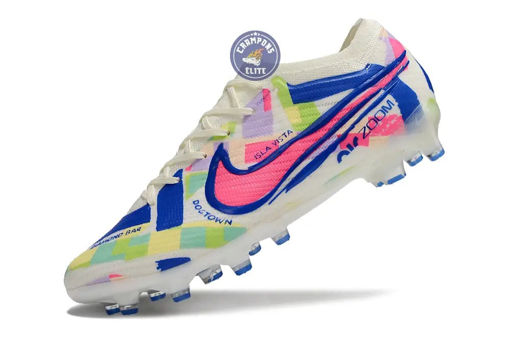 Image of Air Zoom Mercurial Vapor 15 AG - Blanc/Jaune/Bleu/Vert/Rose