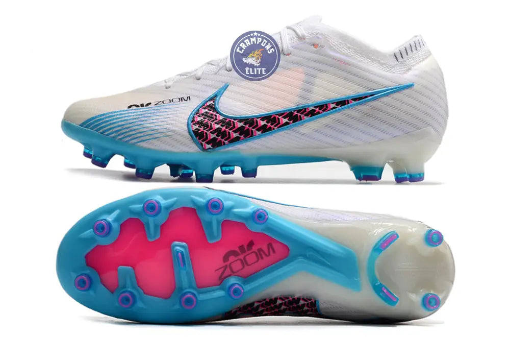 Air Zoom Mercurial Vapor 15 AG Blast - Blanc/Bleu/Rose/Violet