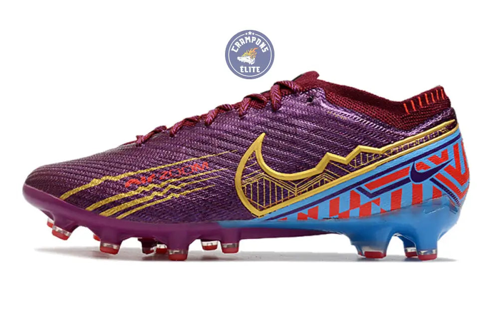 Air Zoom Mercurial Vapor 15 AG Mbappé Personal Edition - Bordeaux/Doré