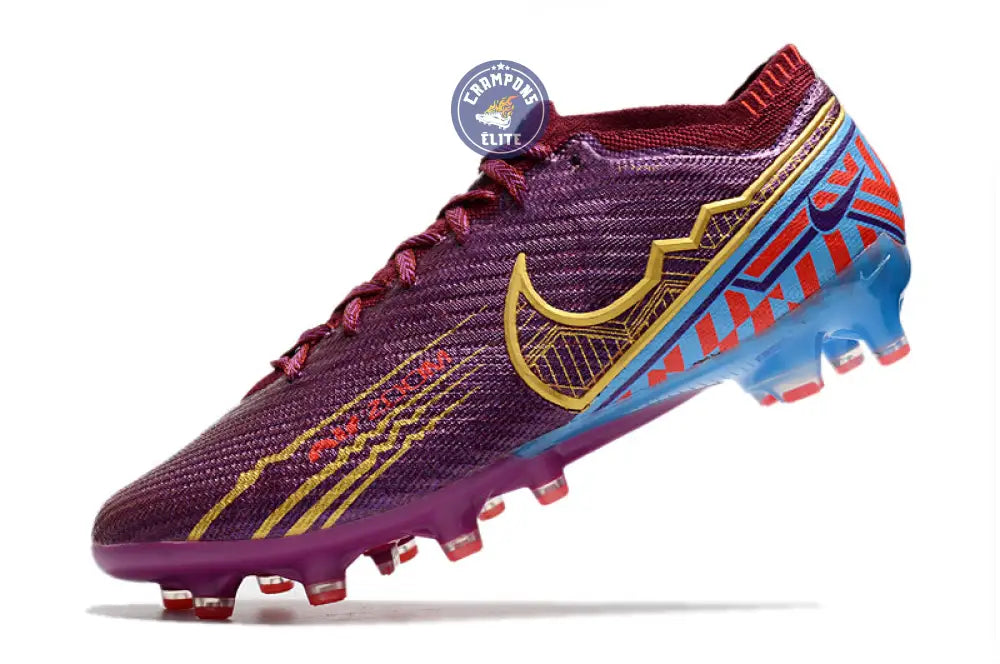 Air Zoom Mercurial Vapor 15 AG Mbappé Personal Edition - Bordeaux/Doré
