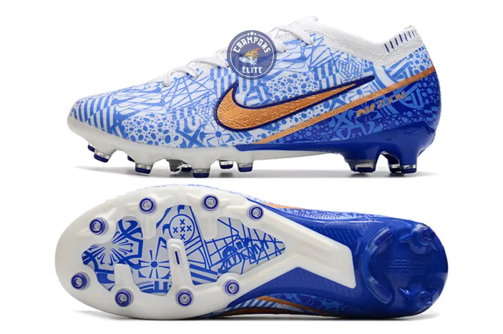Image of Air Zoom Mercurial Vapor 15 AG-PRO CR7 Personal Edition - Blanc/Cuivré/Bleu