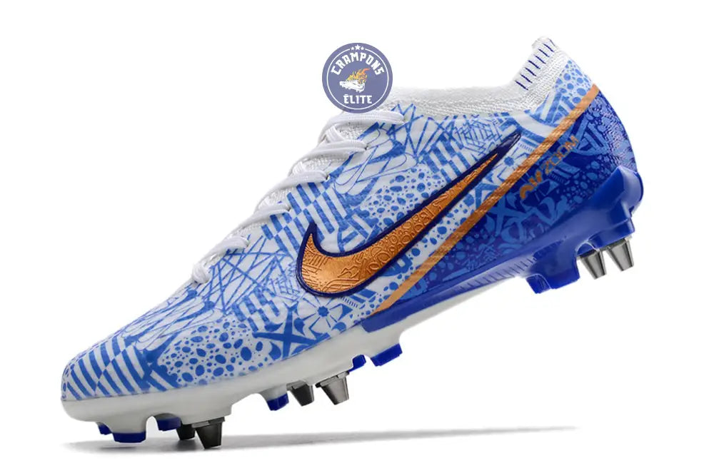 Air Zoom Mercurial Vapor 15 Anticlog SG-PRO CR7 Personal Edition - Blanc/Cuivré/Bleu