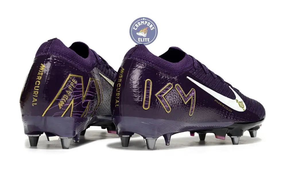 Air Zoom Mercurial Vapor 16 SG Mbappé Personal Edition - Violet/Blanc