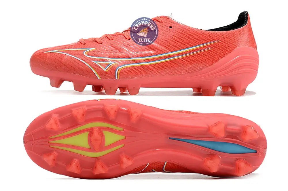 Alpha Elite FG/AG Release - Rouge/Blanc