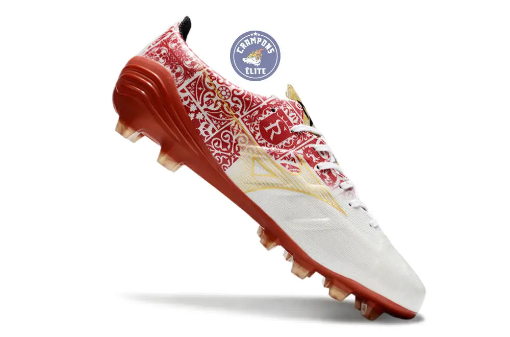 Alpha Made in Japan FG/AG Sergio Ramos 4 Vol. lll - Blanc/Doré/Rouge ÉDITION LIMITÉE