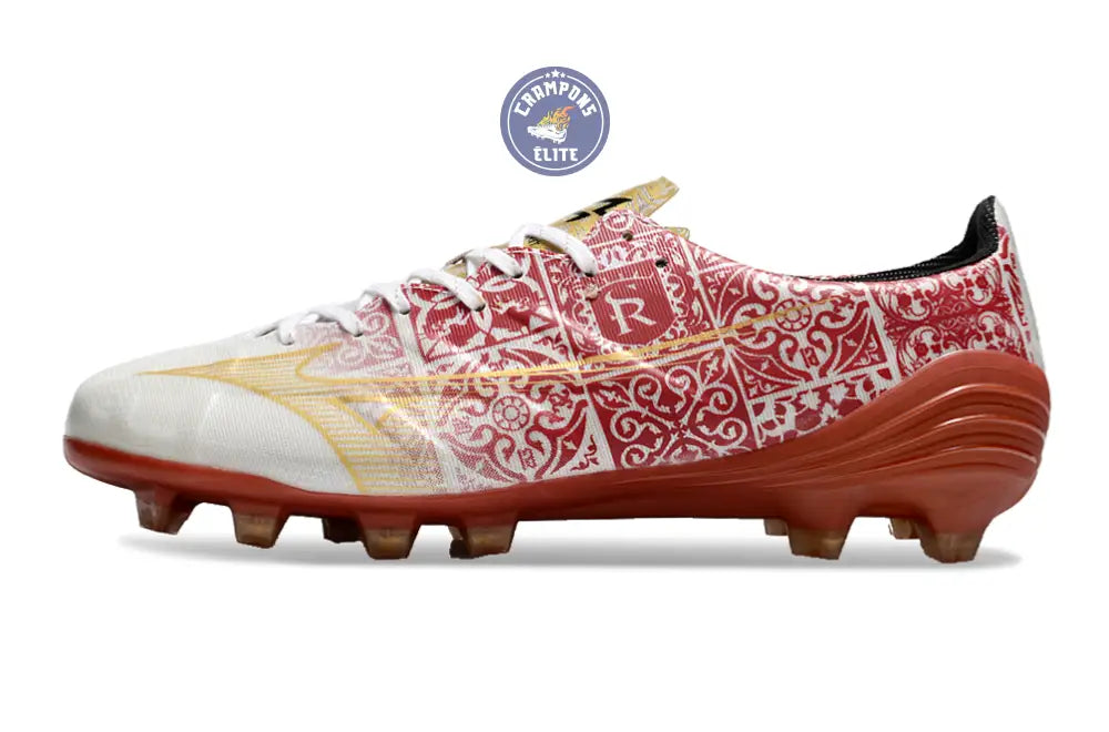 Alpha Made in Japan FG/AG Sergio Ramos 4 Vol. lll - Blanc/Doré/Rouge ÉDITION LIMITÉE