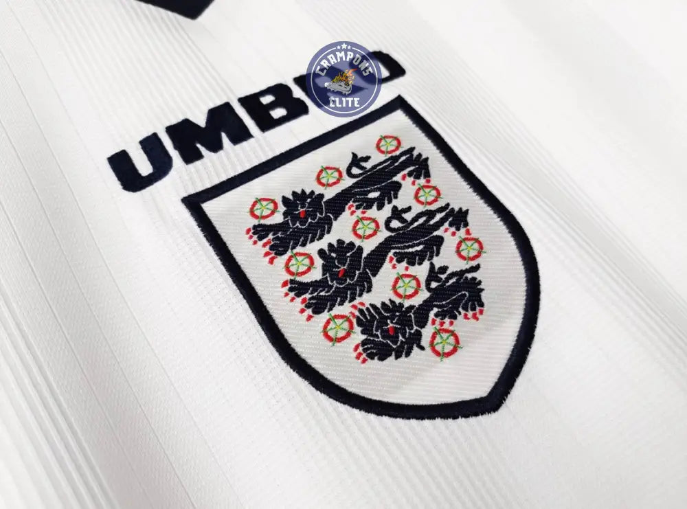 Angleterre 1996 Domicile à manches longues