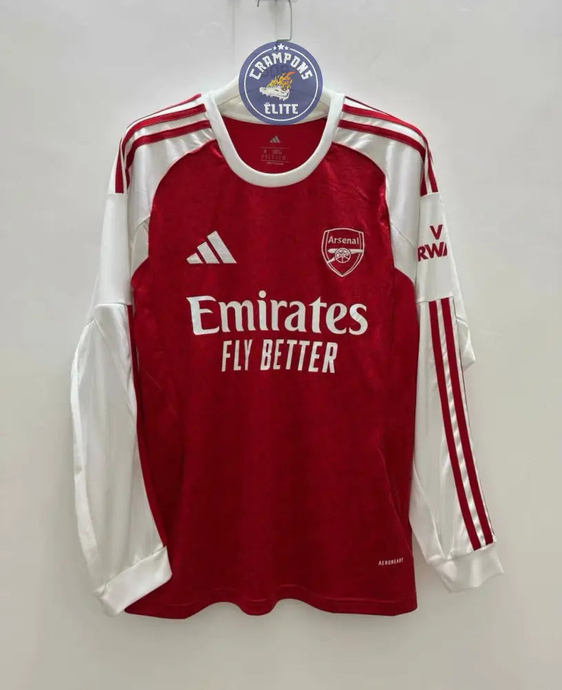 Image of Arsenal 2025/26 Domicile à manches longues