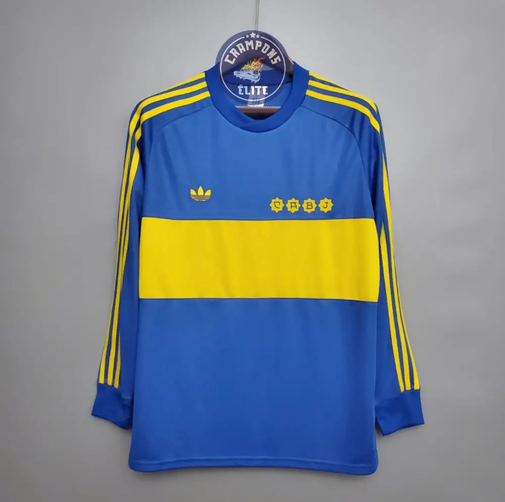 Image of Boca Juniors 1981/82 Domicile à manches longues
