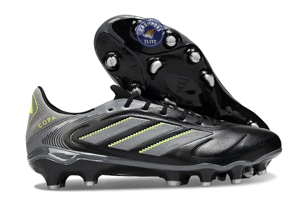 Image of Copa Pure 3 Elite FG - Noir/Gris/Jaune Fluo