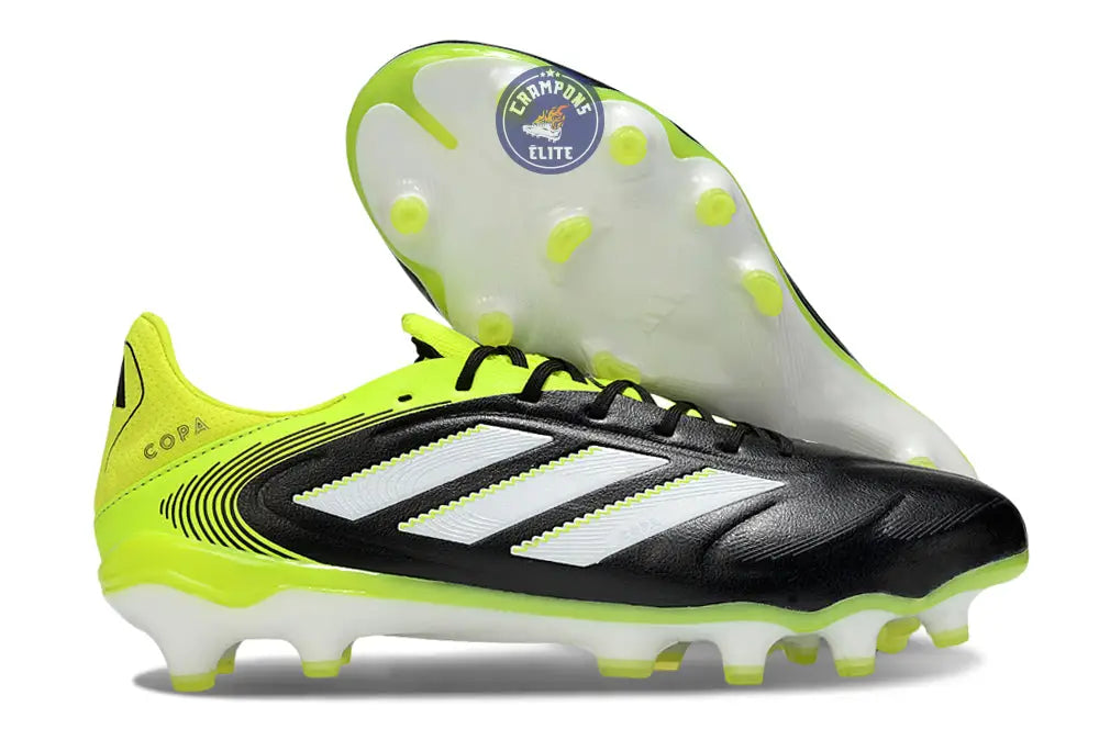 Image of Copa Pure 3 Elite FG - Noir/Jaune Fluo/Blanc