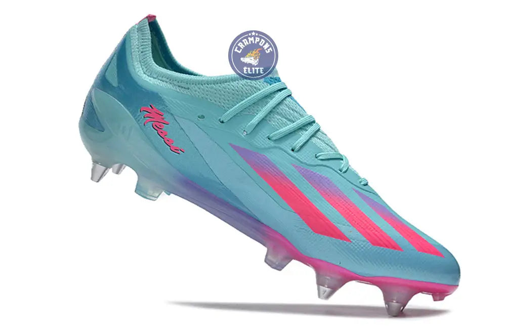 Crazyfast Messi.1 SG Bienvenido a Miami - Flash Aqua/Lucid Pink/Lucid Cyan ÉDITION LIMITÉE