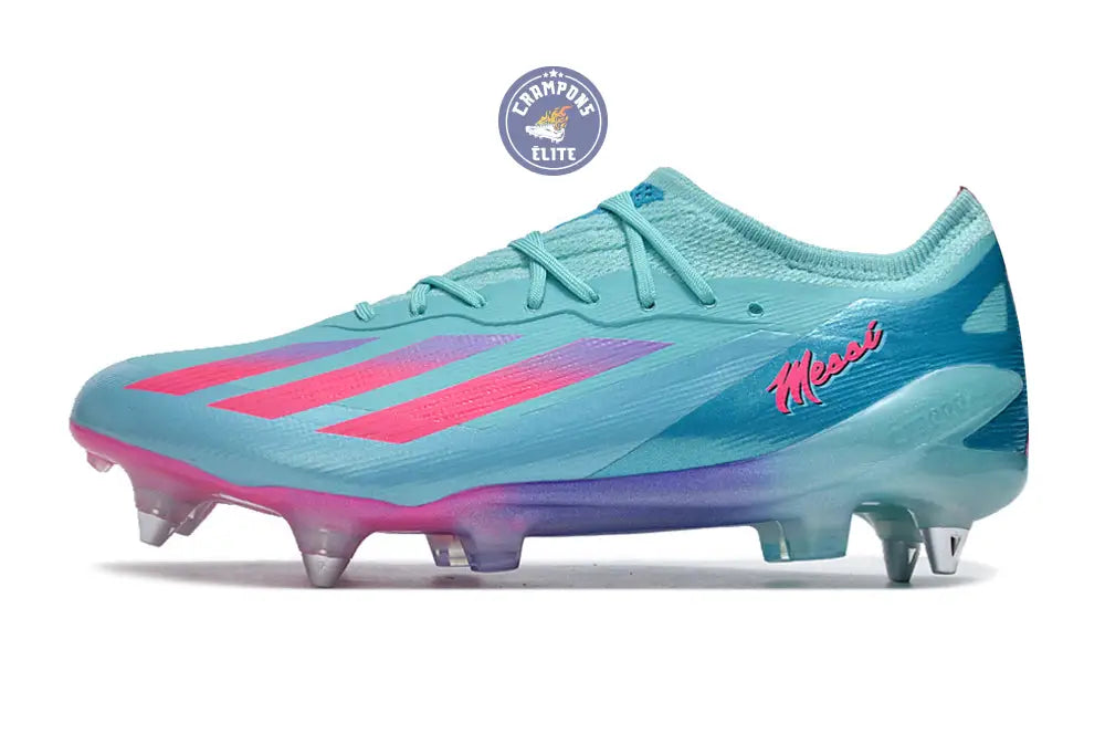 Crazyfast Messi.1 SG Bienvenido a Miami - Flash Aqua/Lucid Pink/Lucid Cyan ÉDITION LIMITÉE