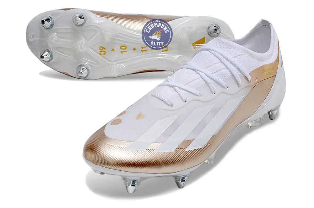 Crazyfast Messi.1 SG - Blanc/Cuivre Métallique