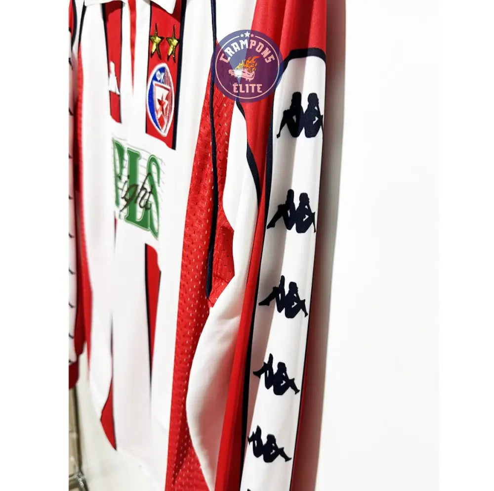 Image of Étoile rouge de Belgrade 1999/00 Domicile à manches longues