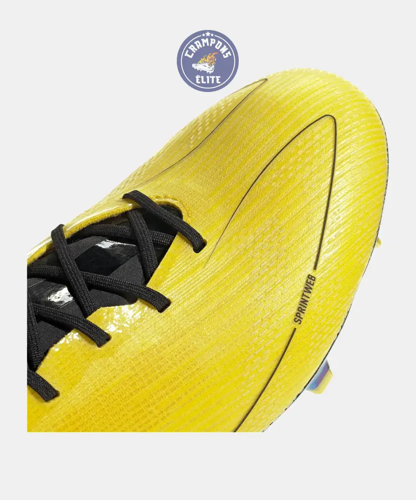 F50 ELITE ADIZERO 2010 FG REMAKE - JAUNE/NOIR ÉDITION LIMITÉE