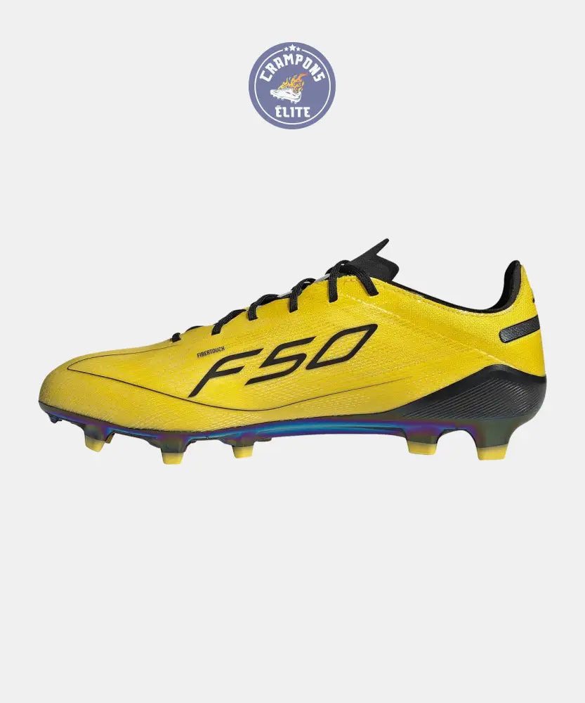 F50 ELITE ADIZERO 2010 FG REMAKE - JAUNE/NOIR ÉDITION LIMITÉE