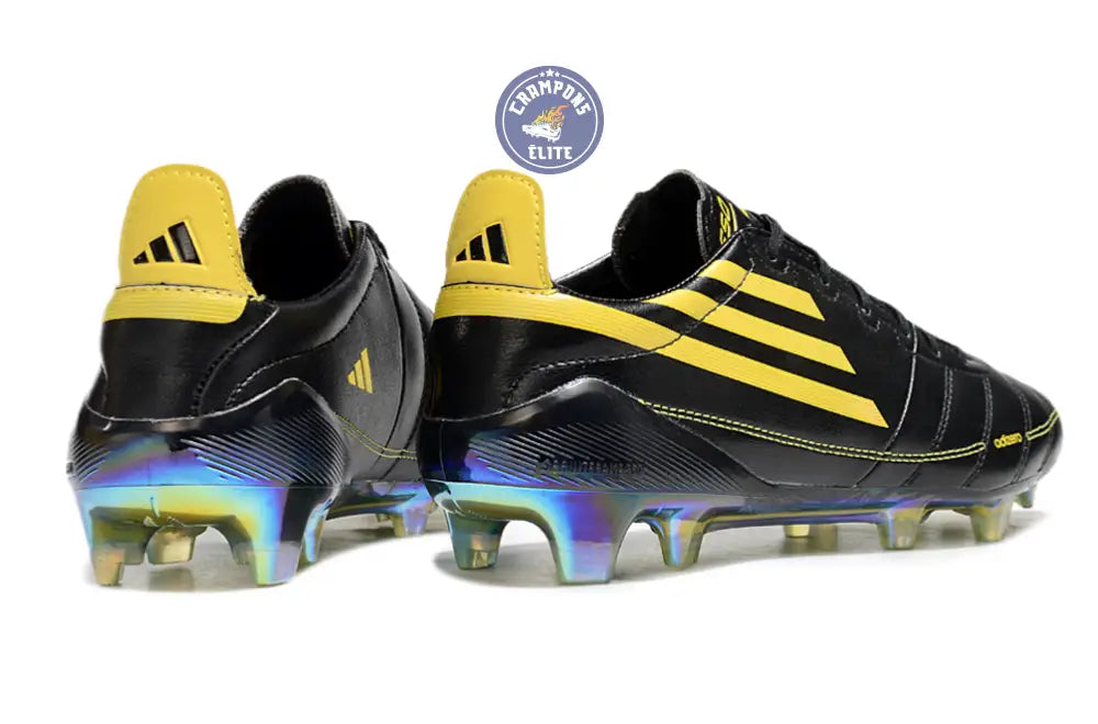 F50 ELITE ADIZERO 2010 FG REMAKE - NOIR/JAUNE ÉDITION LIMITÉE