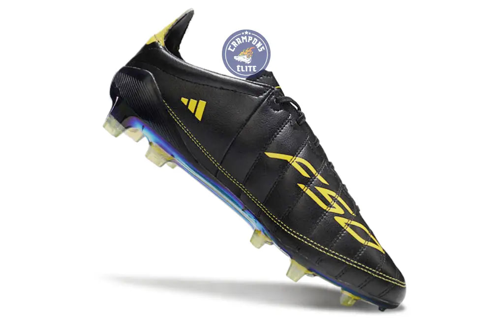 F50 ELITE ADIZERO 2010 FG REMAKE - NOIR/JAUNE ÉDITION LIMITÉE