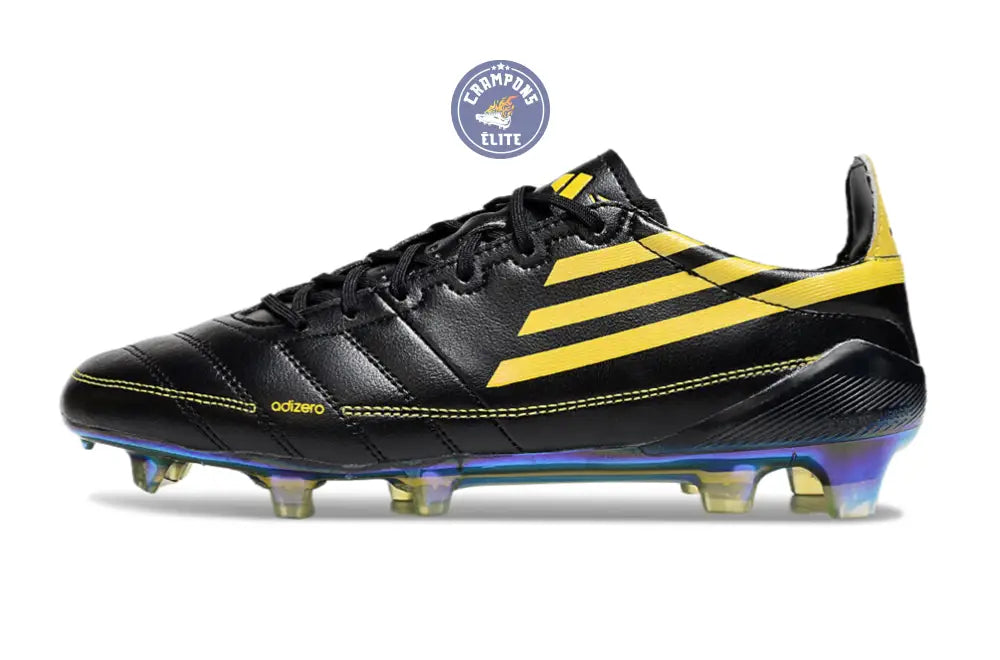 F50 ELITE ADIZERO 2010 FG REMAKE - NOIR/JAUNE ÉDITION LIMITÉE