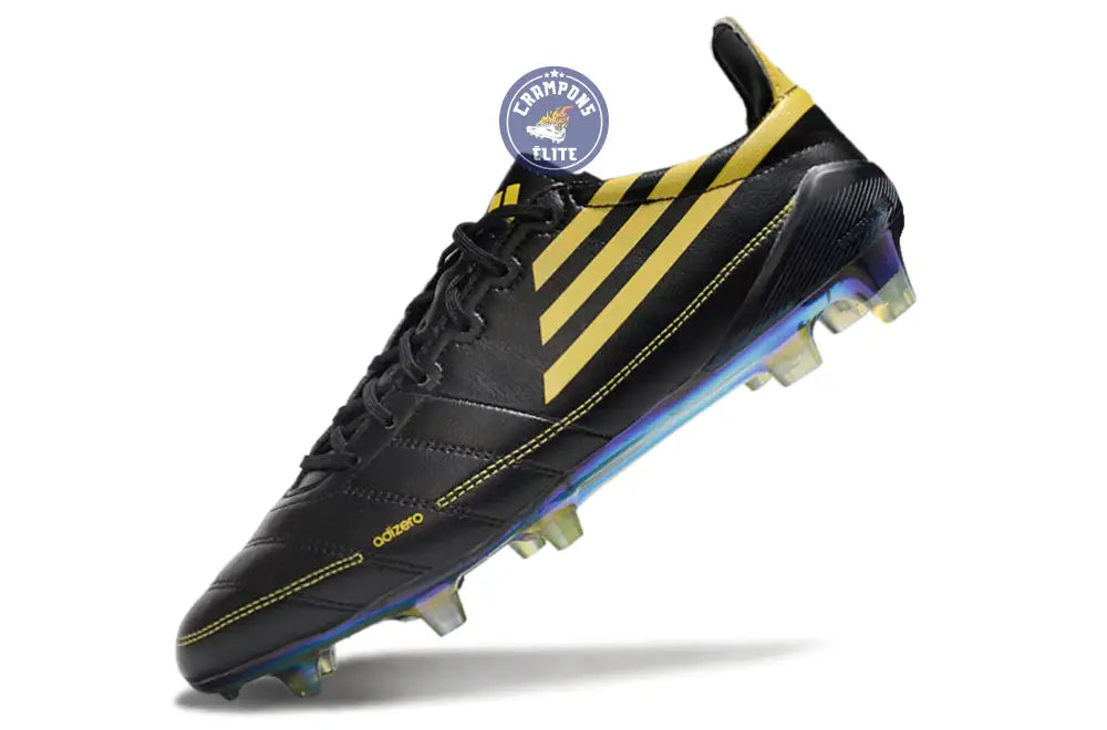F50 ELITE ADIZERO 2010 FG REMAKE - NOIR/JAUNE ÉDITION LIMITÉE