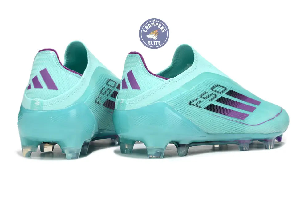 F50 Elite Laceless FG - Bleu/Violet
