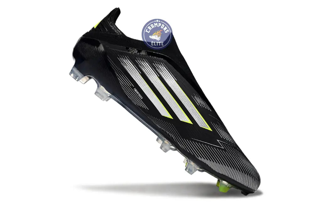 F50 Elite Laceless FG - Noir/Vert/Gris