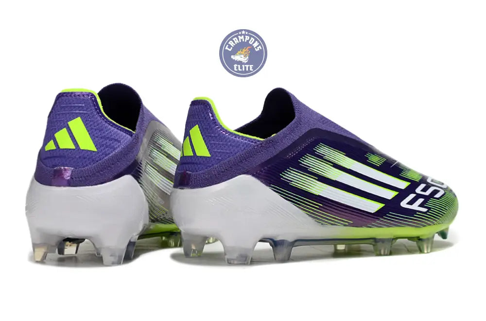 Image of F50 Elite Laceless FG - Violet/Vert/Blanc