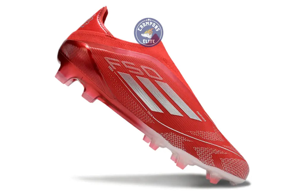 Image of F50 Elite Laceless FG Soccer.com 40th Anniversary Pack Rouge/Argent
