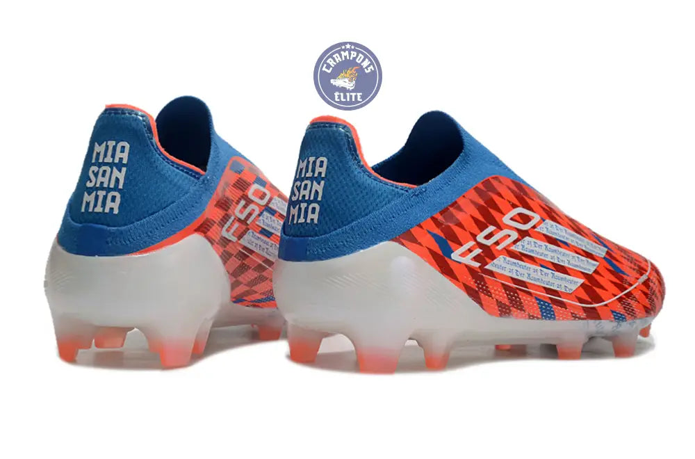 F50 Elite Laceless FG Thomas Müller Raumdeuter - Rouge/Blanc/Bleu ÉDITION LIMITÉE
