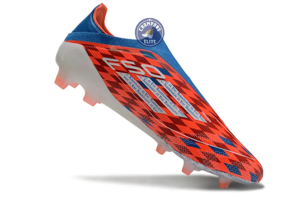 Image of F50 Elite Laceless FG Thomas Müller Raumdeuter - Rouge/Blanc/Bleu ÉDITION LIMITÉE