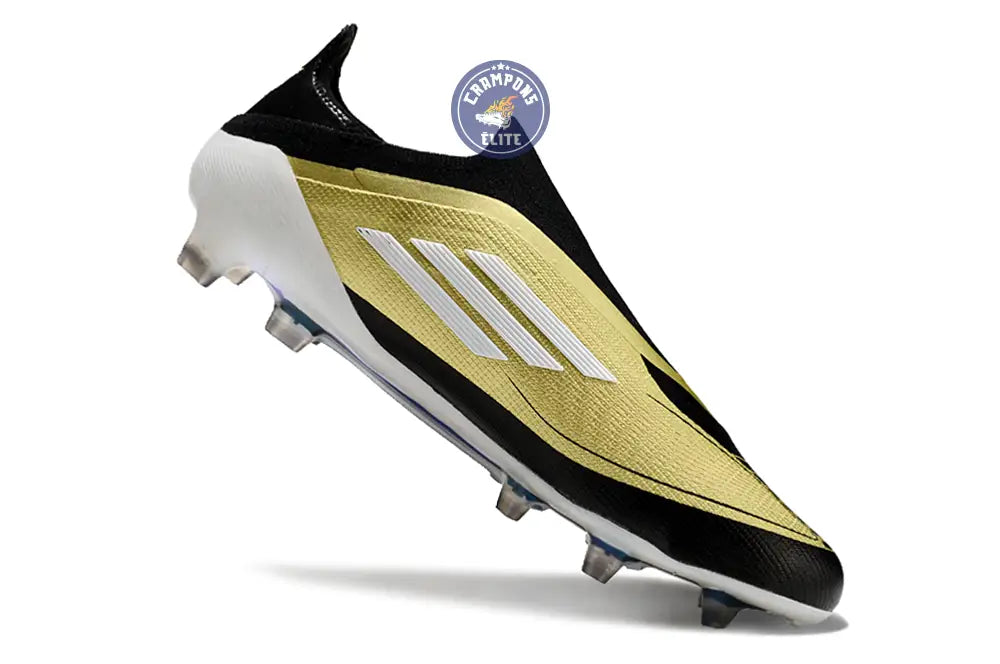 F50 Elite Laceless FG Triunfo Dorado - Doré/Blanc/Noir