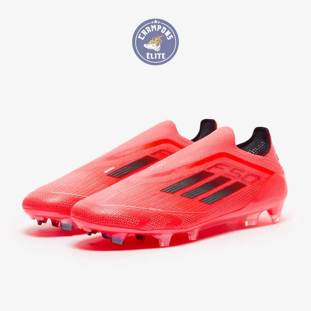 Image of F50 Elite Laceless FG Vivid Horizon - Turbo/Aurora Black/Argenté