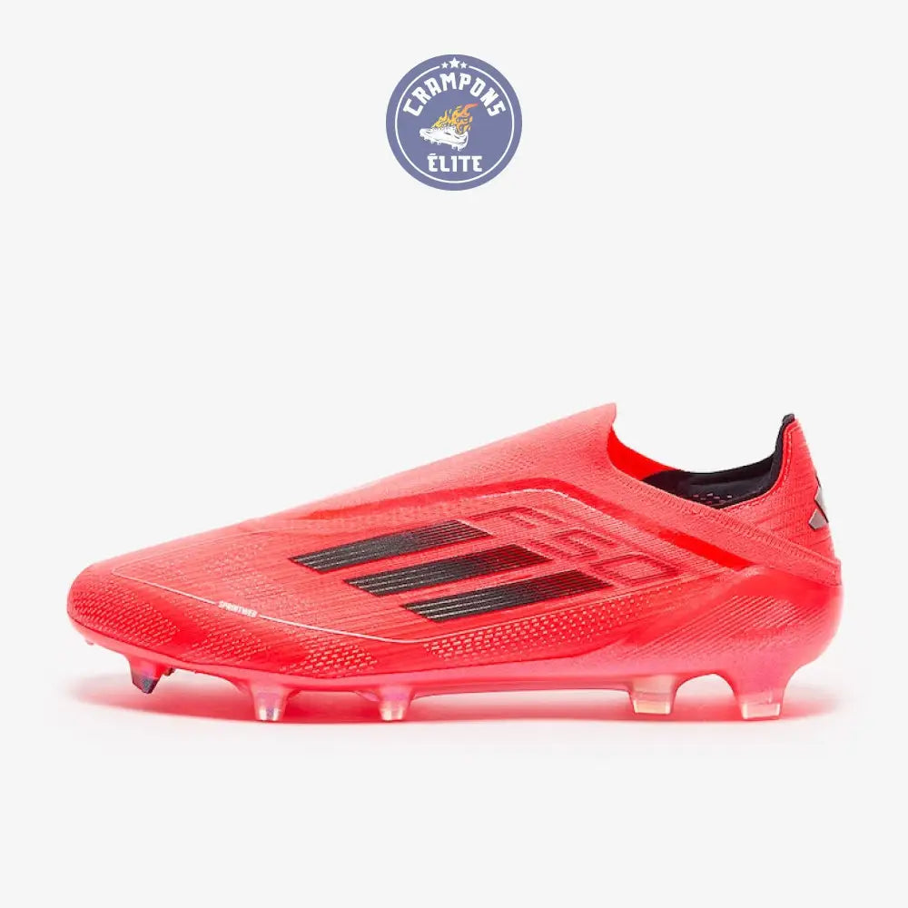 F50 Elite Laceless FG Vivid Horizon - Turbo/Aurora Black/Argenté