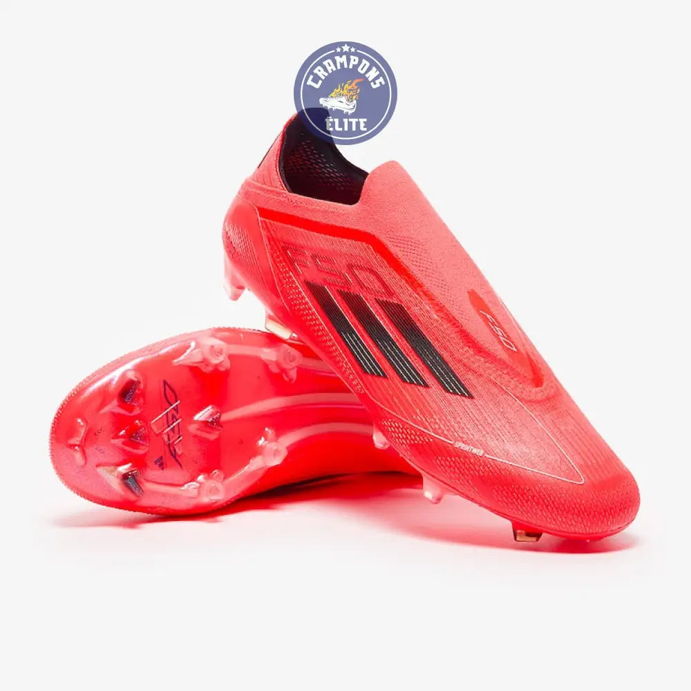 F50 Elite Laceless FG Vivid Horizon - Turbo/Aurora Black/Argenté