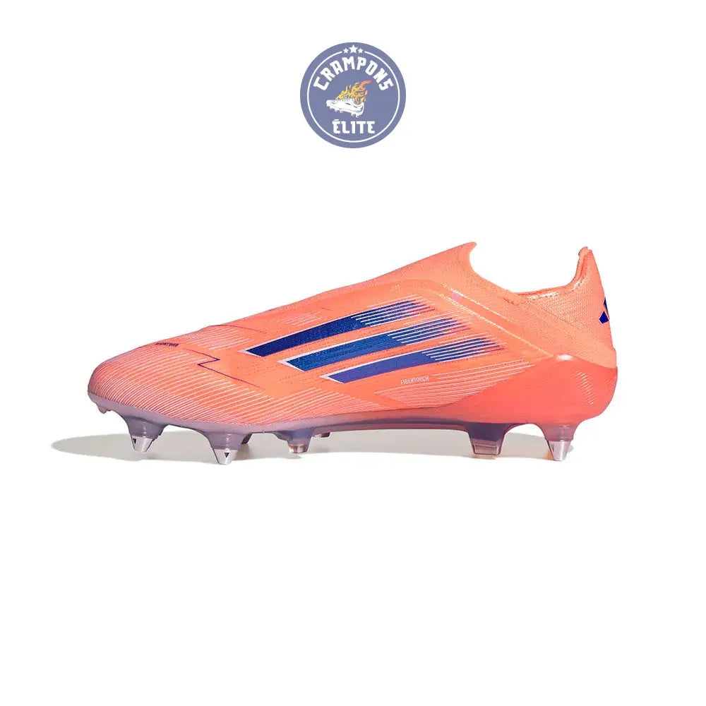 F50 Elite Laceless SG Coral Blaze - Orange/Bleu SG
