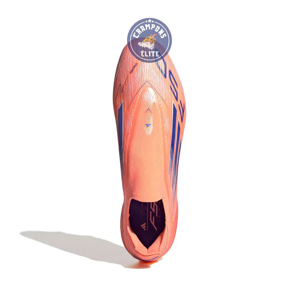 F50 Elite Laceless SG Coral Blaze - Orange/Bleu SG
