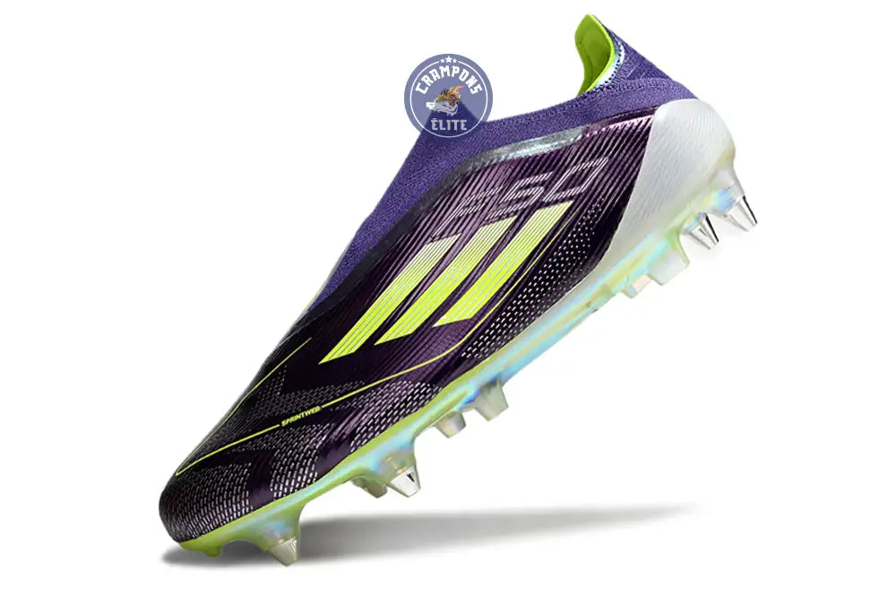 F50 Elite Laceless SG Fast Reborn - Violet/Blanc/Lucid Lemon ÉDITION LIMITÉE
