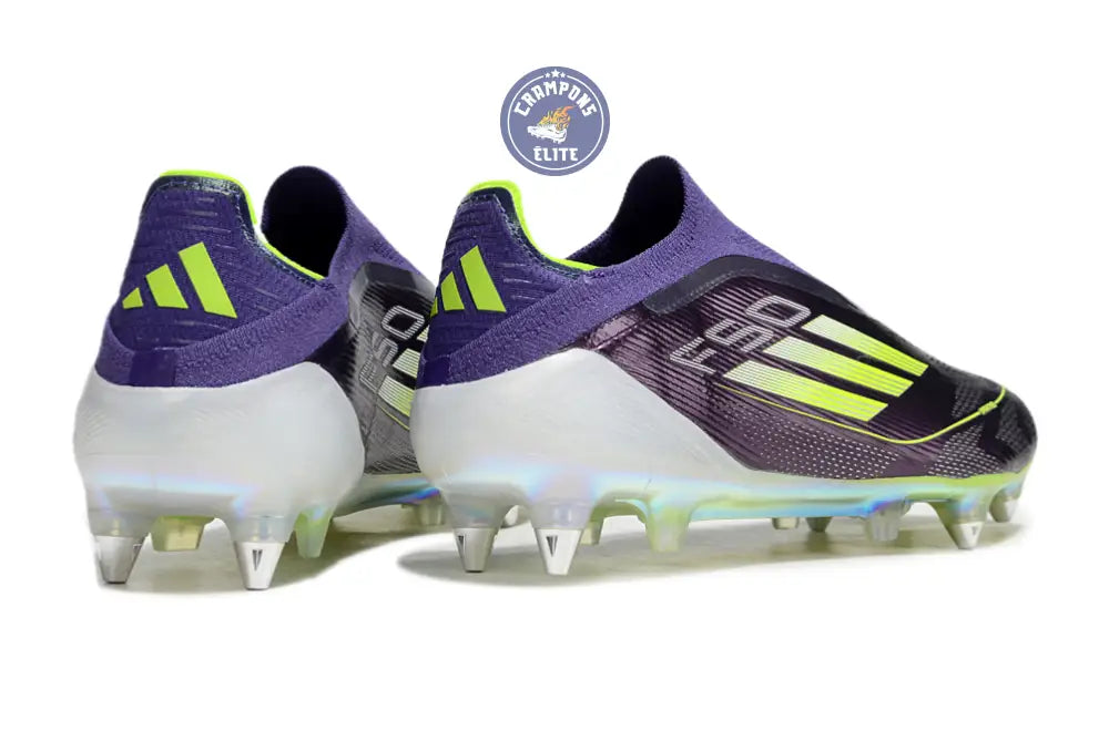 F50 Elite Laceless SG Fast Reborn - Violet/Blanc/Lucid Lemon ÉDITION LIMITÉE