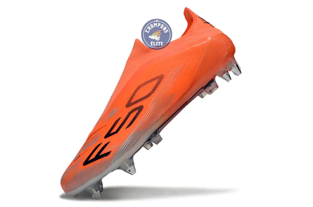 Image of F50 Elite Laceless SG - Orange/Noir/Gris