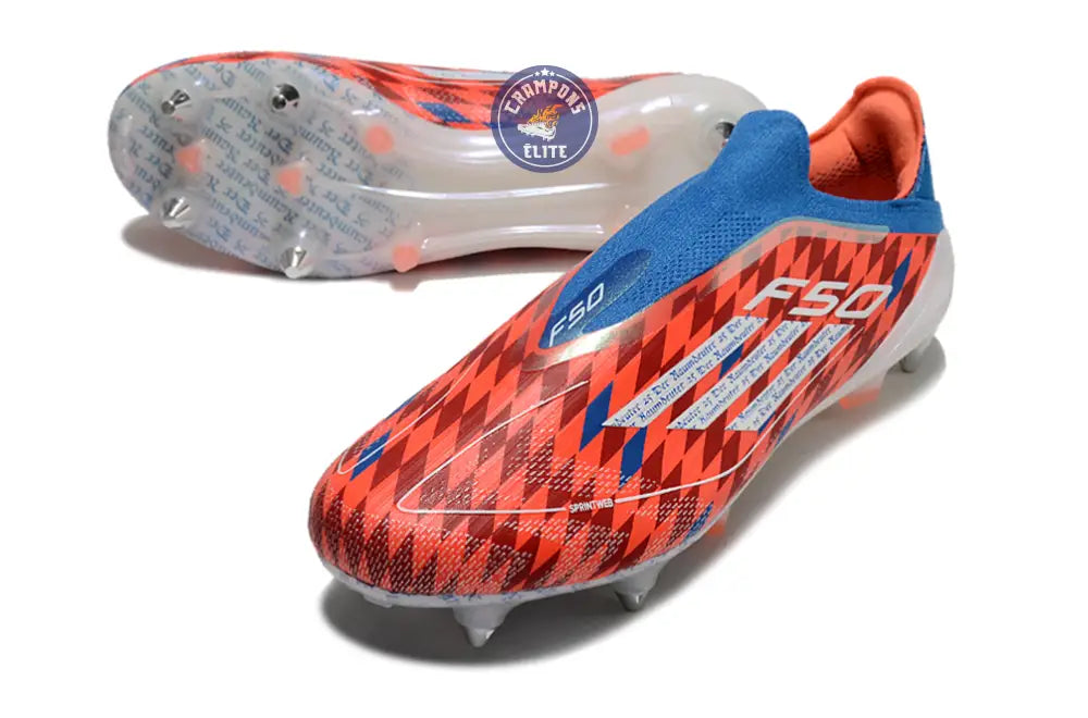 Image of F50 Elite Laceless SG Thomas Müller Raumdeuter - Rouge/Blanc/Bleu ÉDITION LIMITÉE