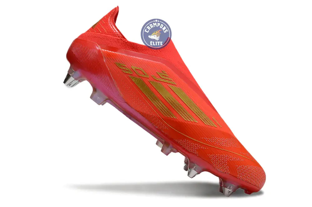 F50 Elite Laceless SG Two Horizons - Rouge/Doré/Rouge ÉDITION LIMITÉE