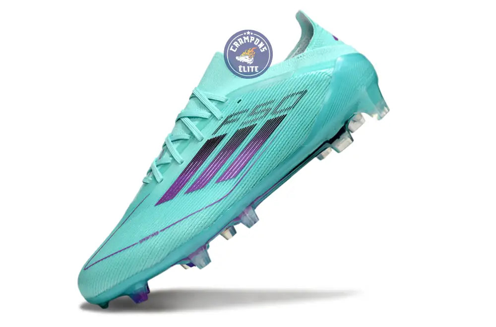 Image of F50 Elite Lacets FG - Bleu Turquoise/Violet