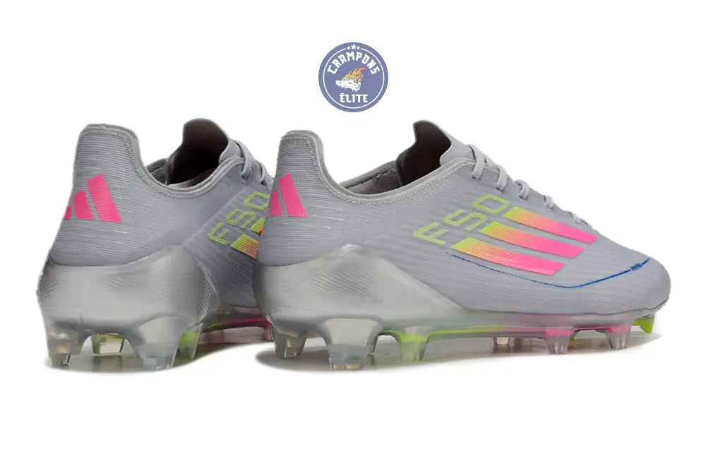 F50 Elite Lacets FG - Gris/Multicolor