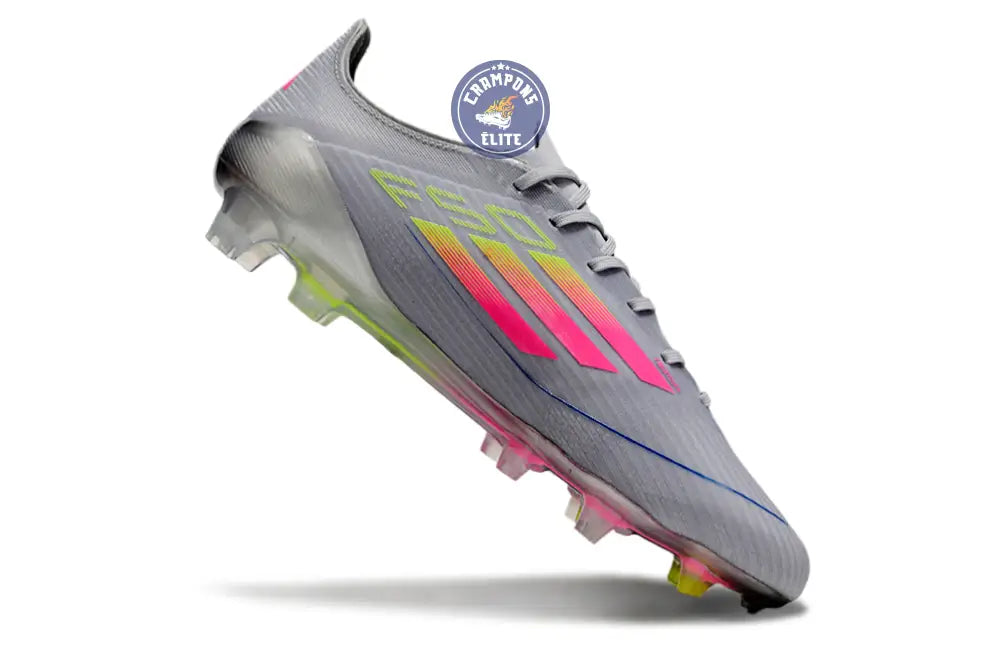 F50 Elite Lacets FG - Gris/Multicolor