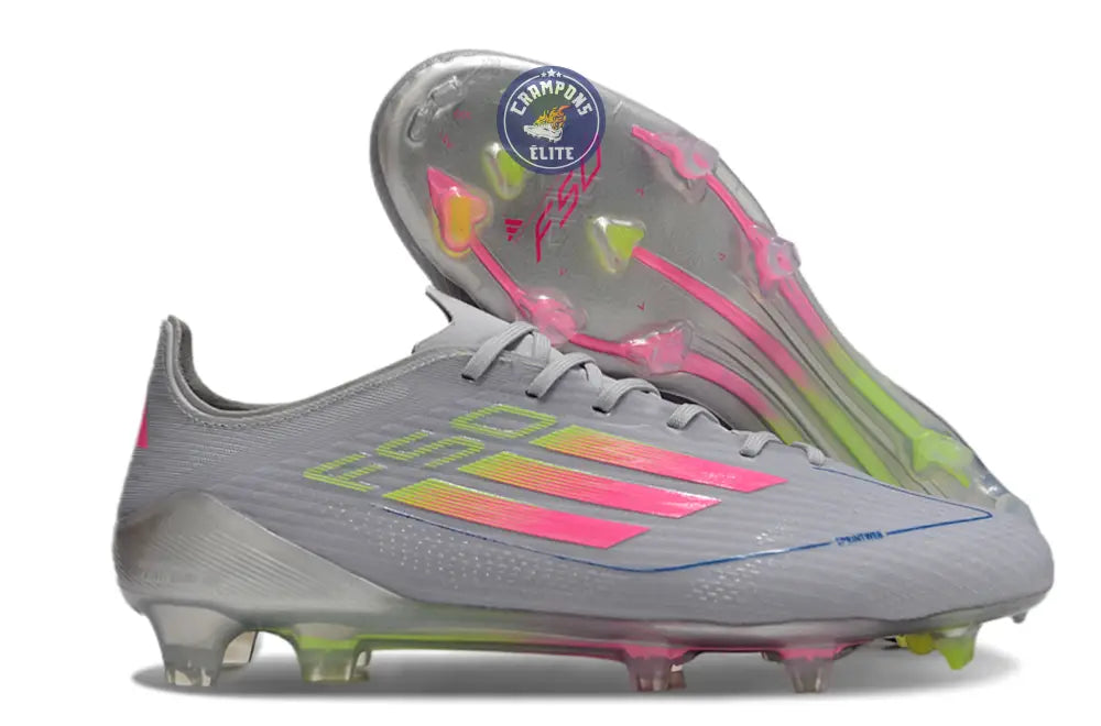 F50 Elite Lacets FG - Gris/Multicolor