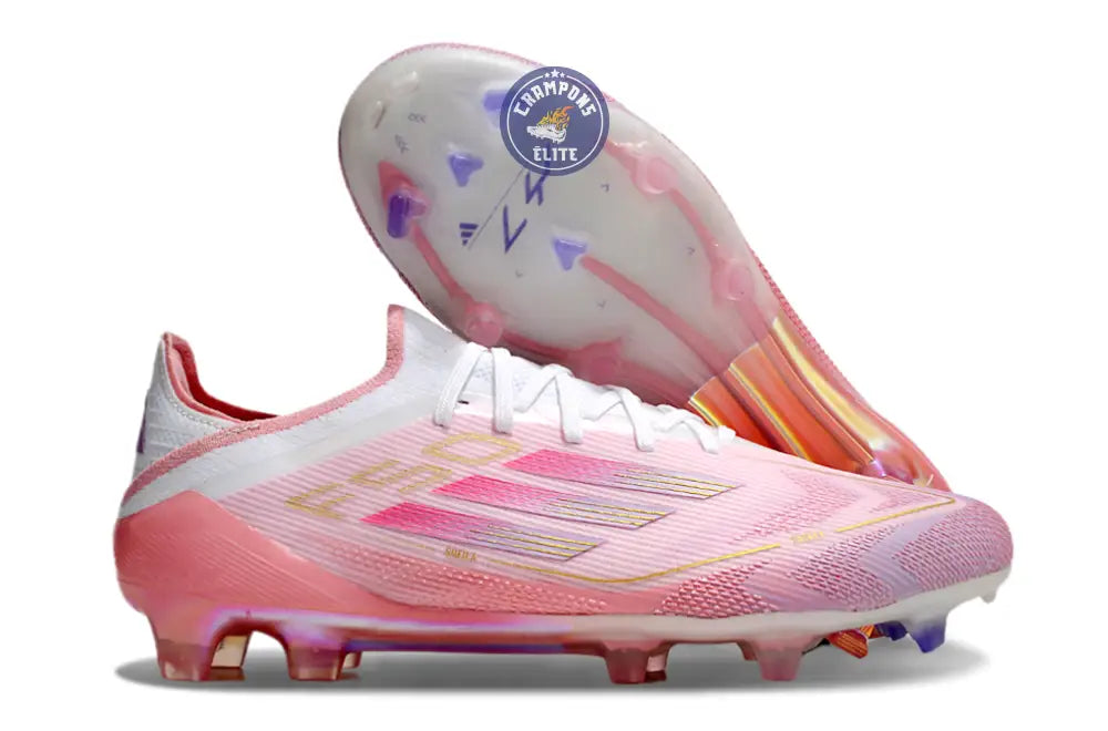 F50 Elite Lacets FG Lamine Yamal 304 - Rose clair/Purple Glow/Lite Pink ÉDITION LIMITÉE